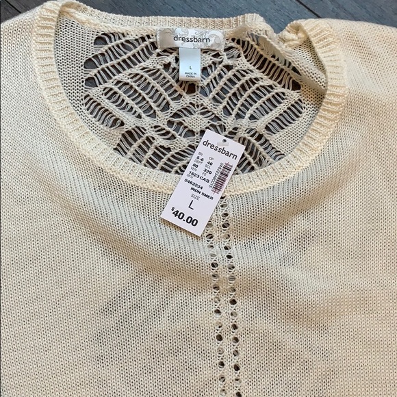 Cream sweater never worn - Picture 3 of 5